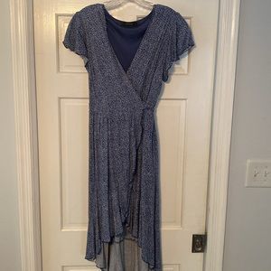 Zesica Floral Wrap Dress